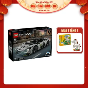 Đồ Chơi Lắp Ráp Siêu Xe Thể Thao Lamborghini Revuelto LEGO TECHNIC 42214